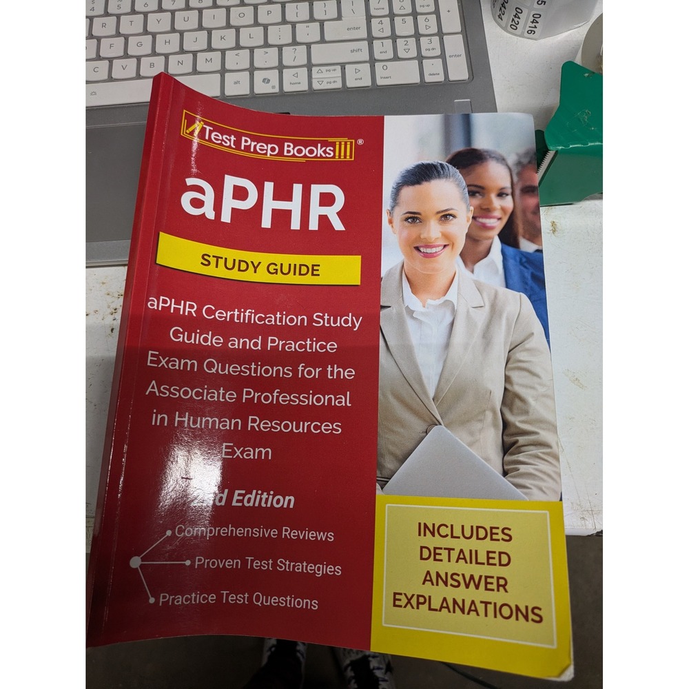 Test Prep Books aPHR Certification Study Guide 2nd Edition Practice Exams Prep